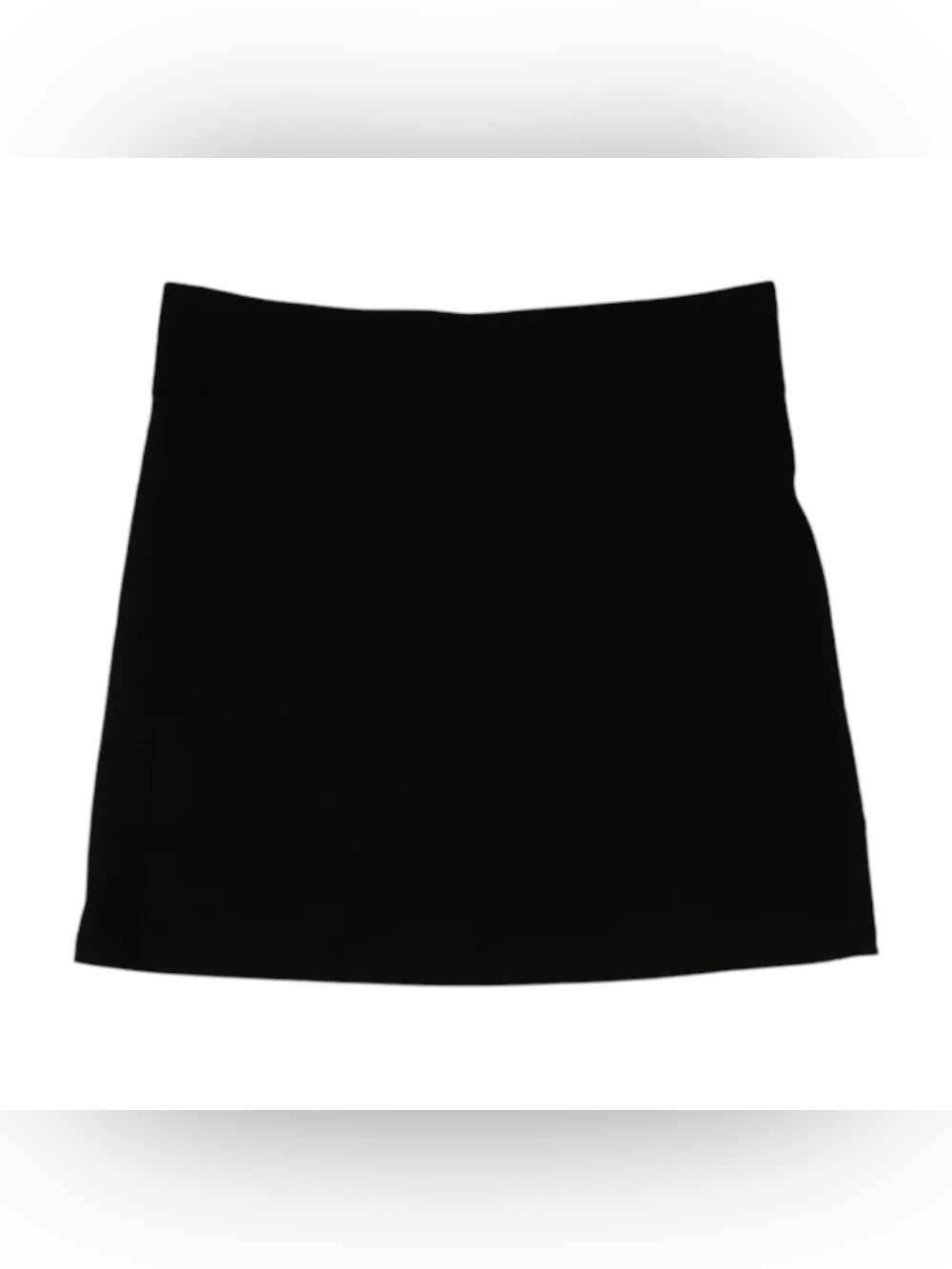 Madewell Pull-On Stretchy Black Skirt